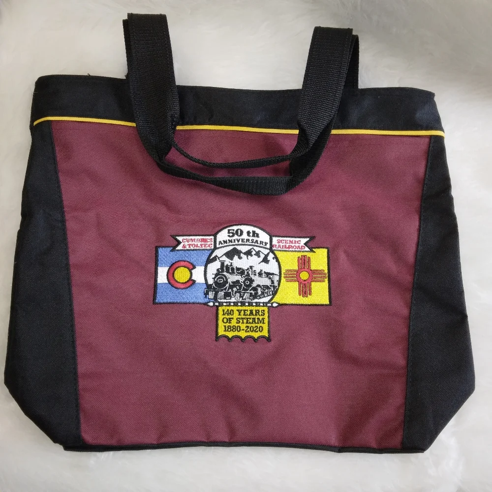 Cumbres & Toltec Scenic Railroad 50th Anniversary Tote Bag